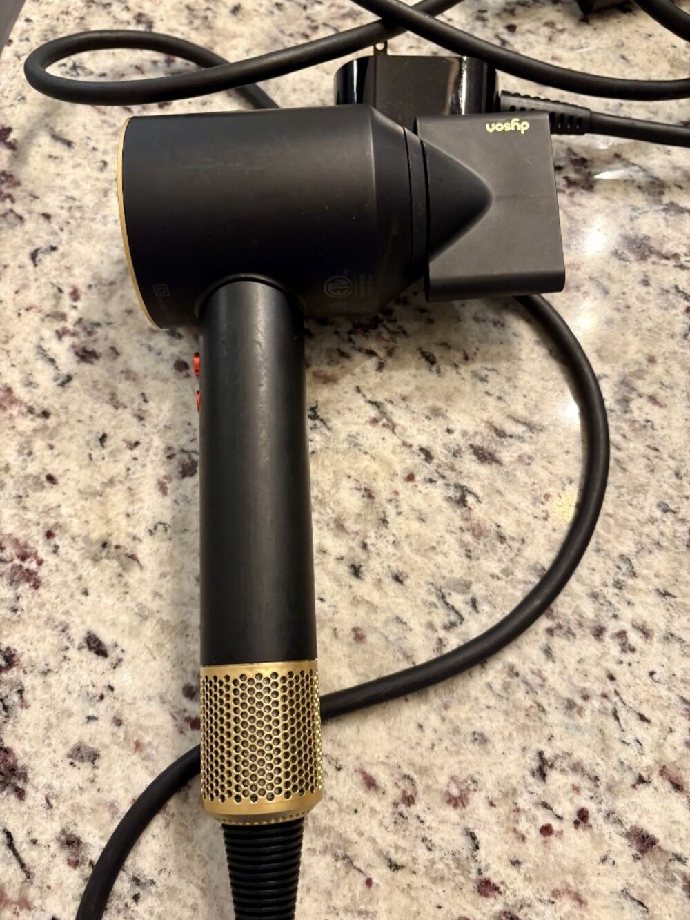 Dyson Supersonic Hair Dryer in Black and Gold